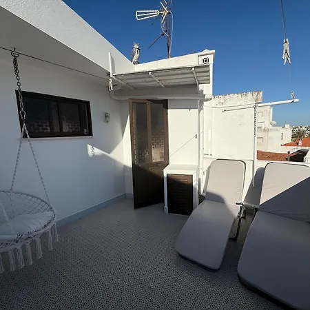 Semesterbostad Casa Algarvia Townhouse Patio & Rooftop